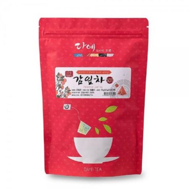 다예 감잎차 지퍼백 50T 티백 꽃차 티백차, 강강 1_형