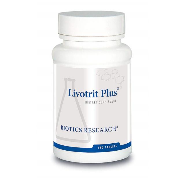 바이오틱스 리서치 Biotics Research Livotrit Plus 180정 간 담즙 소화 리보트릿 밀크씨슬 우유 엉겅퀴, 1개