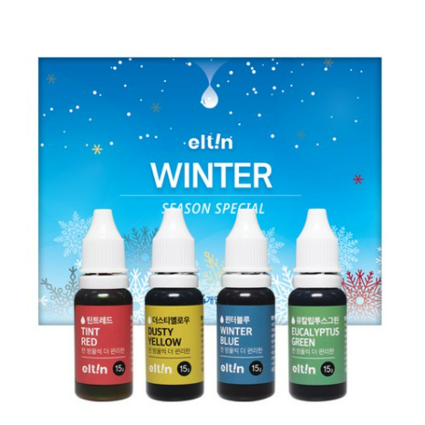 무보존료 엘틴푸드칼라 진한플러스 겨울 60g X 4종 세트 10세트