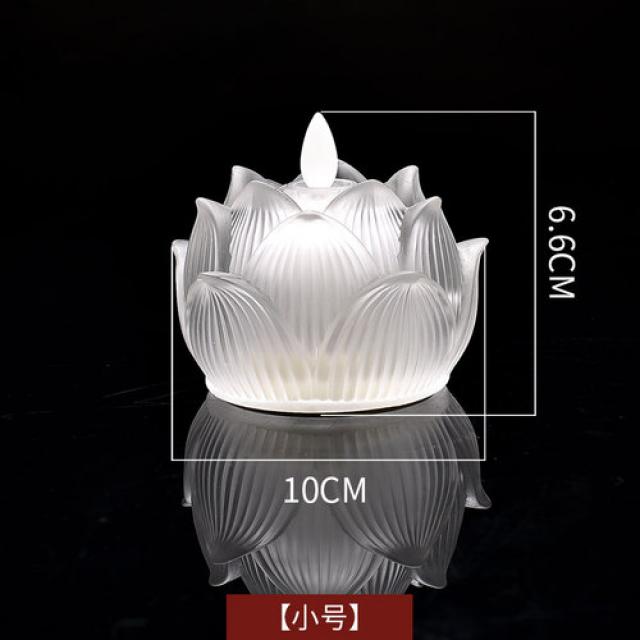 해외상품 불교용품 배터리 대급불유리led연화등불급등불전공-43621, 옵션10