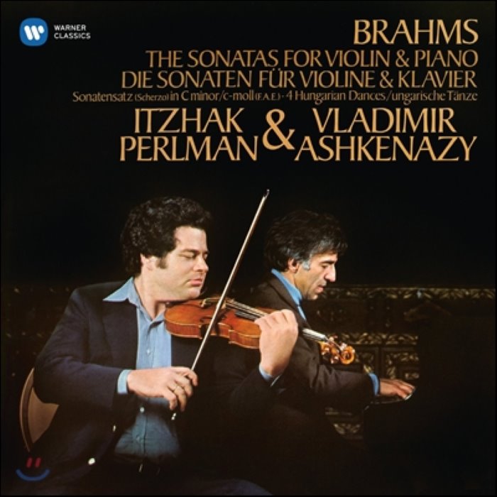 Itzhak Perlman / Vladimir Ashkenazy 이차크 펄만 35집 - 브람스: 바이올린 소나타 헝가리 춤곡 (1985) (Brahms: ...