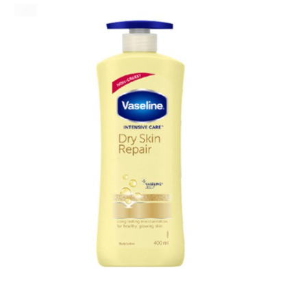 바세린 드라이 스킨 리페어 바디로션, 400ml, 1개