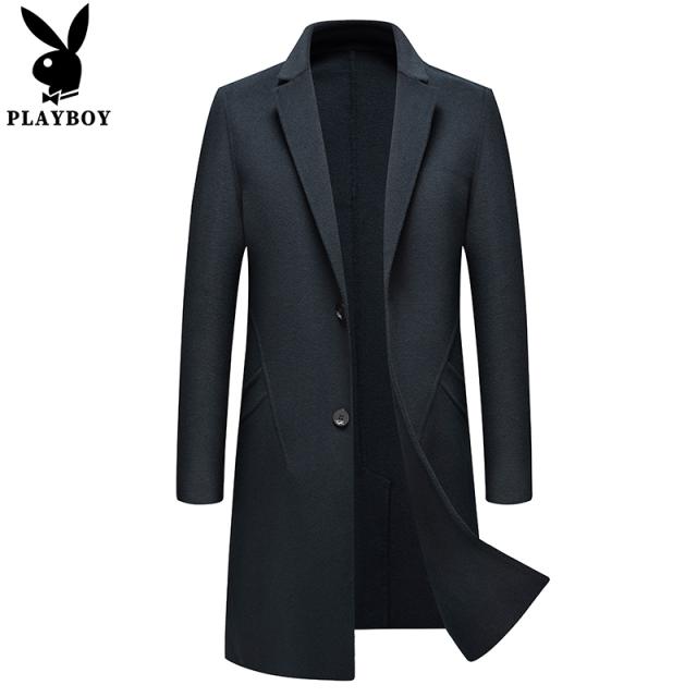 PLAYBOY 중년남자 중후한스타일 오버핏코트 45834322