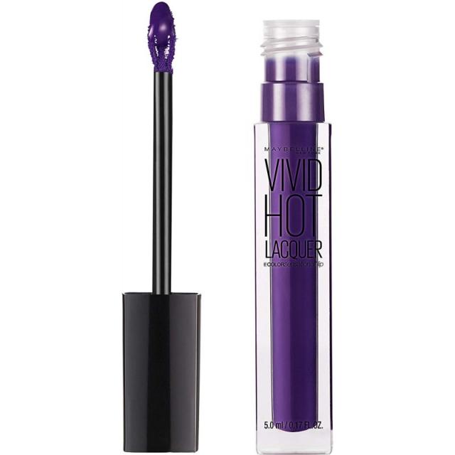 Maybelline Color Sensational Vivid 핫 래커 립글로스 로얄 0.17 fl. 온스, 1