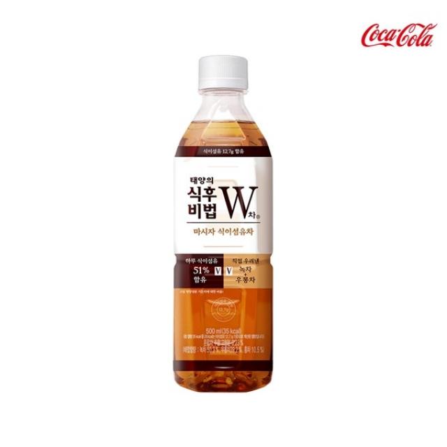 코카콜라 태양의 식후비법 W차 500ml 24펫, 태양의 식후비법 W차 500ml 24펫/.