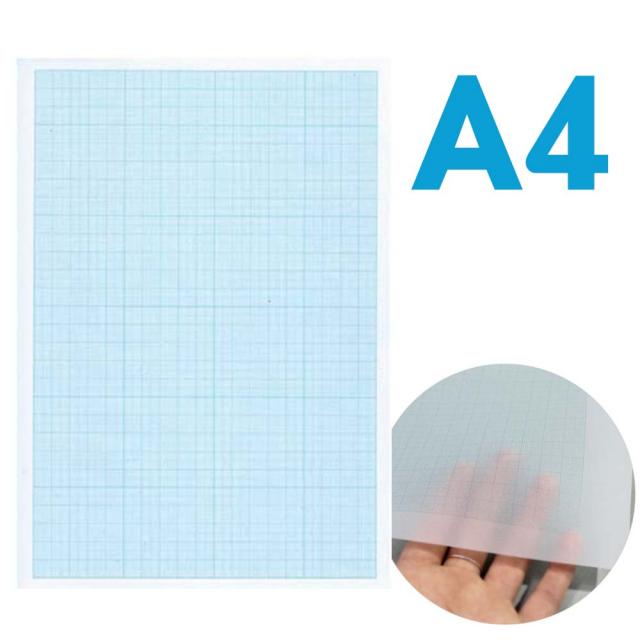 A4 방안트레싱지 10매입 모눈종이 제도지 도면지 방안지 실습재료 기능사시험