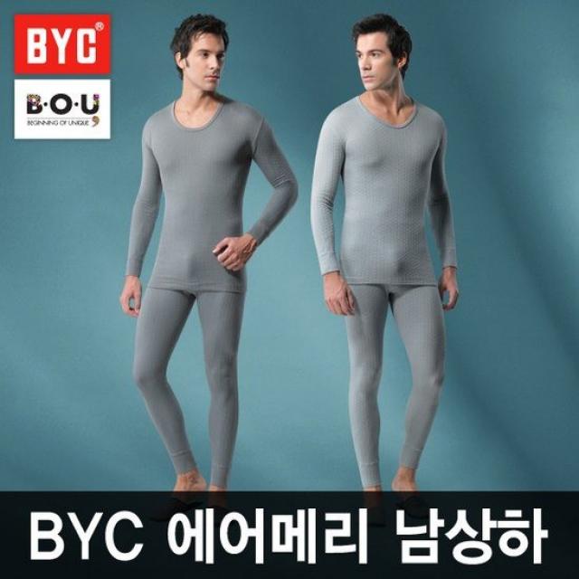 [비오유] BYC 에어메리 남상하/신상품/남자내복/byc내복/내복추