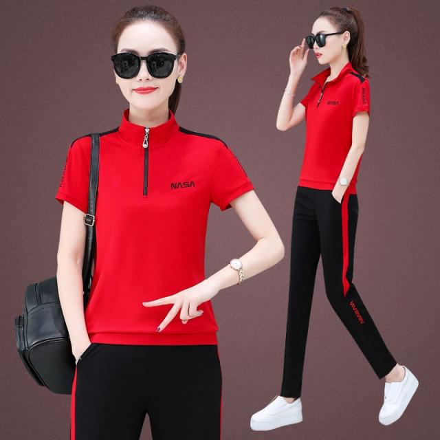 로즈매더 아노락세트 캐주얼 반집업 름 트닝 세트 반팔 차이나 반 집업 풀오버 와