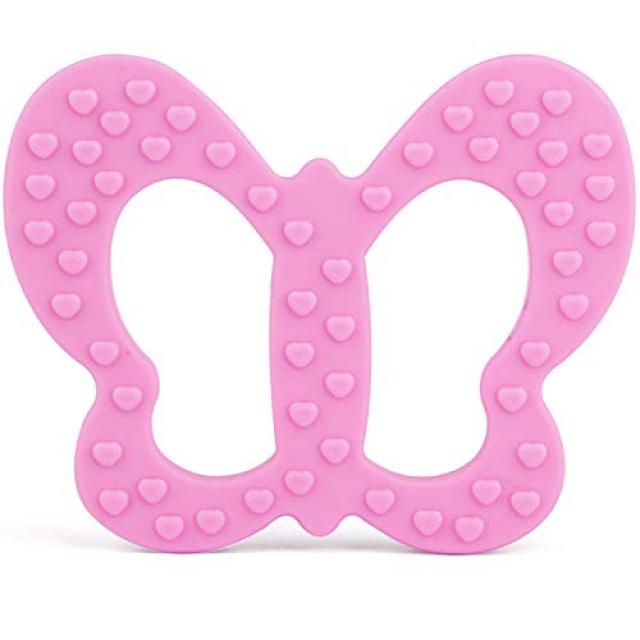 PREMYO 소고기배이유식 독일배송 상온 아기 힙 배 퓨레PREMYO 아기 냉각 용 나비 젖니 링실리콘 젖니 보조제 BPA프리 소프트젖니가 날 때 통증 완화보라색-66622, 10.회색, 01.한 사이즈