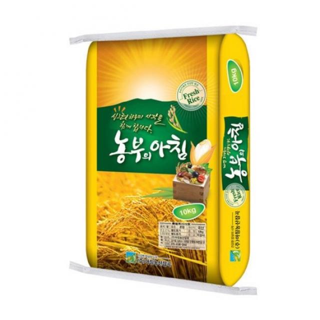 농부의아침 쌀10kg 백미, 1개 친환경 유기농 맛있는 밥맛좋은 국내산 국산 쌀, 1개 (10kg)