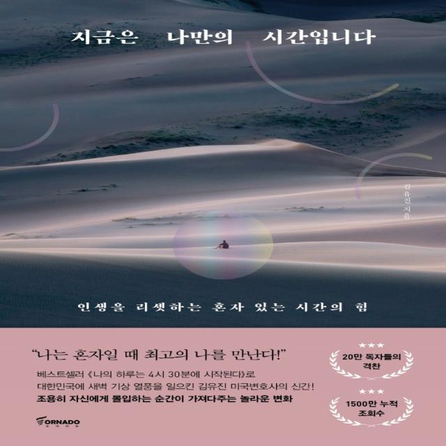 지금은 나만의 시간입니다:인생을 리셋하는 혼자 있는 시간의 힘, 토네이도, 김유진