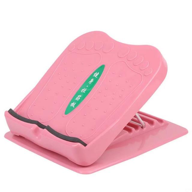 헬스 당김판 접이식 스트레치 가정용 사판 스탠딩 사판 다리 당김 피트니스 페달, 핑크