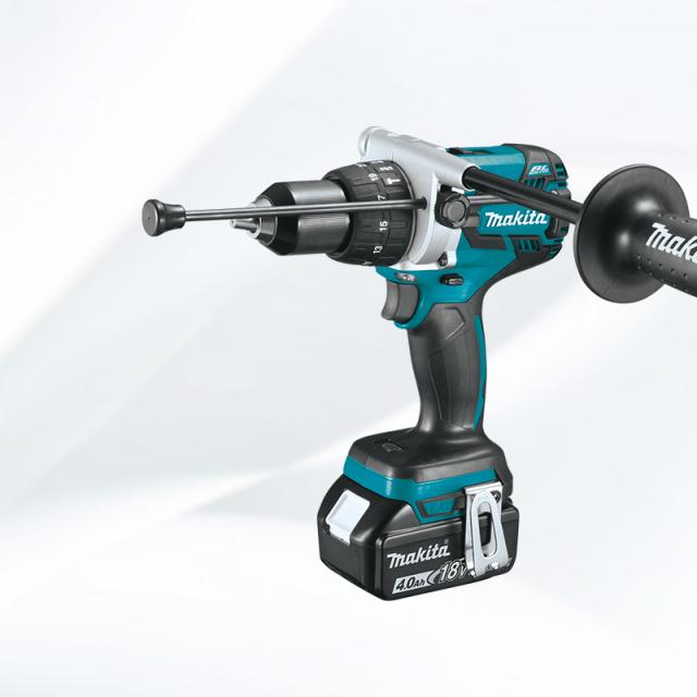 MAKITA 목전 18V 리튬전지 솔이 없다 DHP481 전기드릴 정 반전 얼음드릴 충전드릴용, 6.0Ah 양전 못 1 충 (고속충전