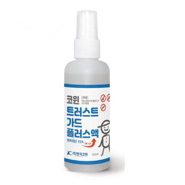 코윈 트러스트가드 플러스액 이카리딘 15%, 1개, 100ml