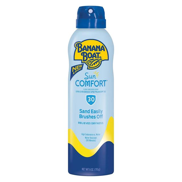 바나나 보트 자외선 차단제 suncomfort 과격파 안개 넓은 스펙트럼 태양 관리 스프레이 spf 30일 6 ounce packaging 것 다양하다., SPF 30|Spray