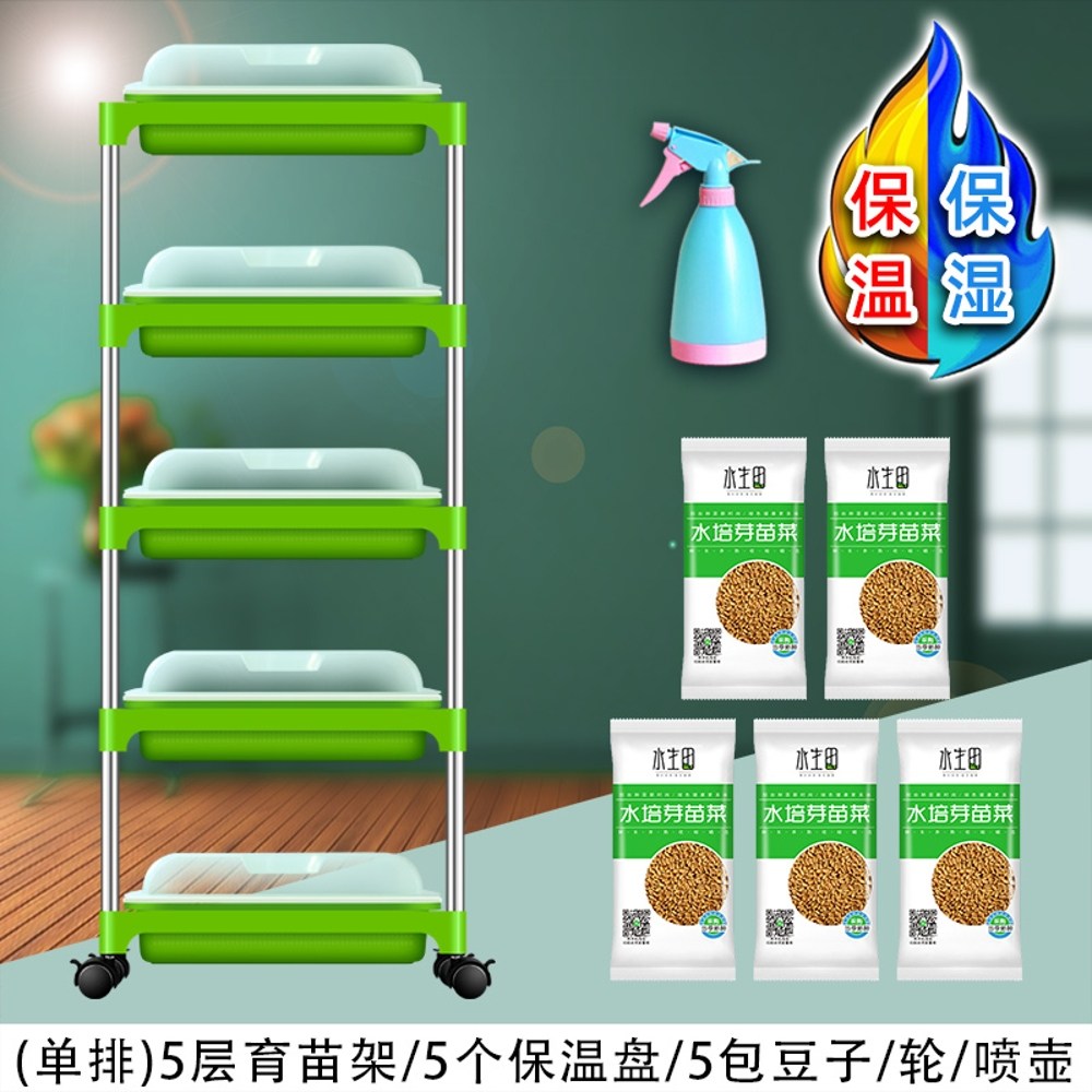 콩나물 발아 포트 새싹 모종 트레이 수경 재배 집에서 채소 키우기