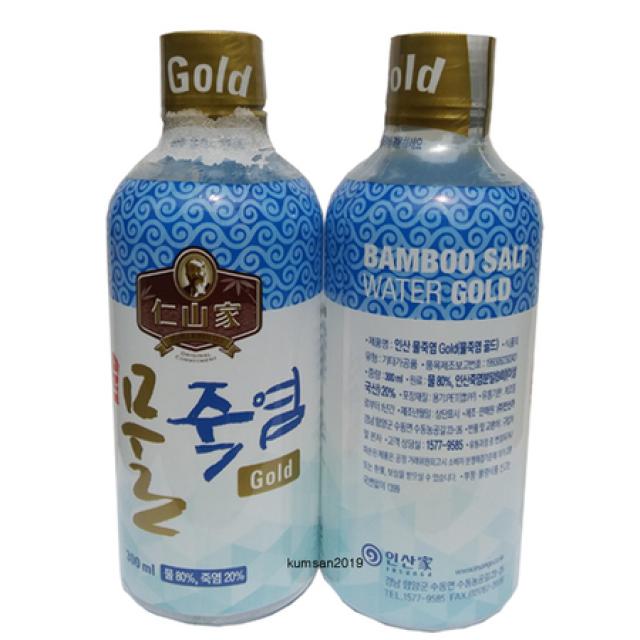 [멸치쇼핑]인산가 물죽염골드 300ml X 2병/9회죽염/경남 함양/무료배송, 상세페이지 참조