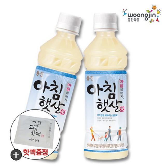 웅진식품 아침햇살 340ml x12펫 /쌀음료, 01.아침햇살 340ml x12펫, 상세설명 참조