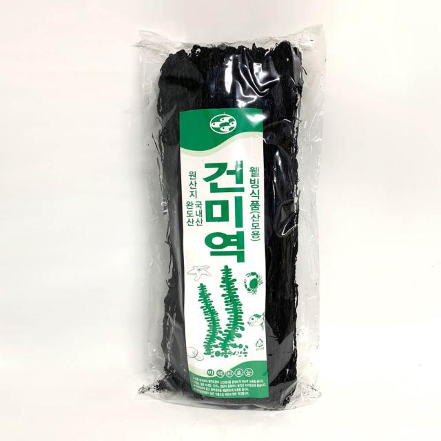 울돌목 완도산 부드러운 건미역 1kg 대용량 가정용 업소용, 1개