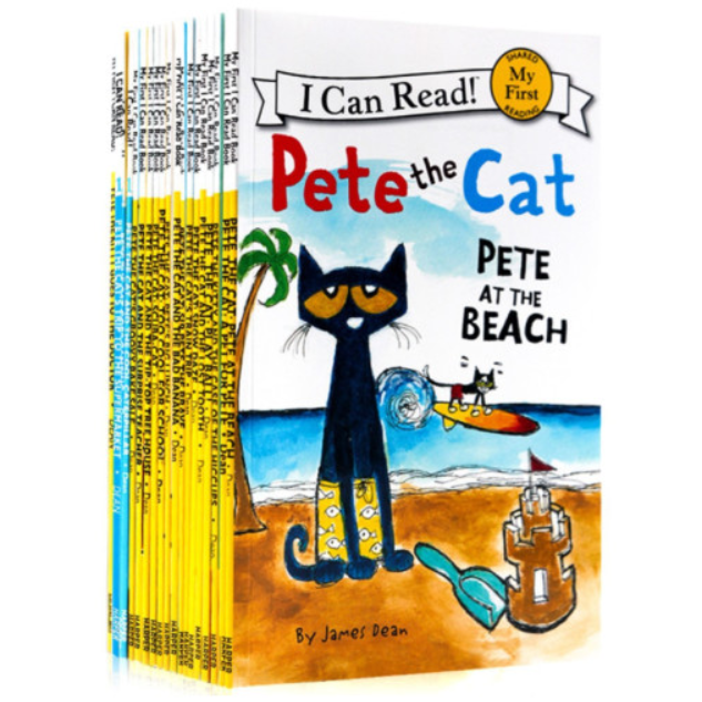 [비엔씨]국내 아이캔리드 피트더캣 영어원서 24권 세트 I can read Pete the Cat 음원제공