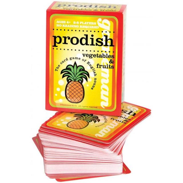 영어 명사 카드 게임 Prodish Vegetables & Fruits