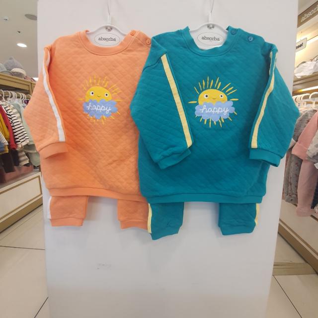 해피랜드 최저찬스!따뜻하고 포근한 삼중지 상하복 세트