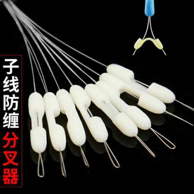 낚시기 용품 이중고리 감는 콩을 방지함 A형 자 트로피칼 선 완전무결 낚시대끝도래 실리콘, 교차 기 3조 _ 세미플로트 겹 10