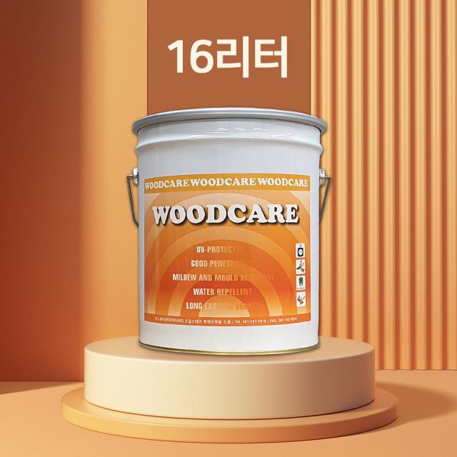 우드케어 오일스테인 woodcare 16리터, 09.WC-711(밤나무)