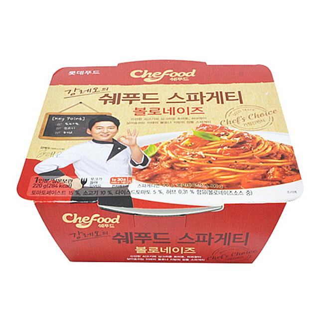 롯데푸드 스파게티 볼로네이즈 220g X 12EA_1BOX 파/스파게티면/스파게티소스/파면/오뚜기스파게티, 단일 수량