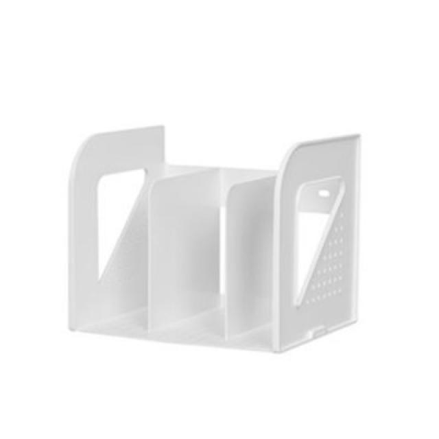 시스맥스 EL책꽂이 3단, WHITE