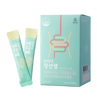 유산균 + 유산균 먹이 + 다이어트 Ssak 3 !! 올인원 다이어트 슬림장 장톡스 유산균 비우다 장선생 2팩, 3.5g x 60개, 2개