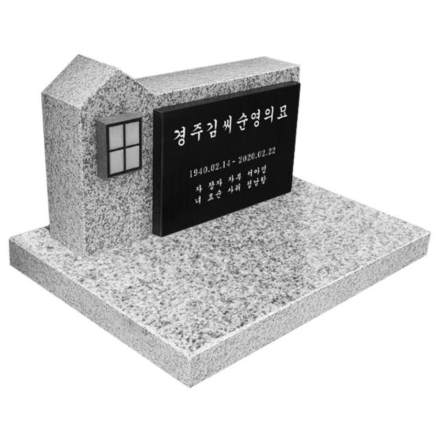 석재나라 돌무지 5호 비석 종교비석 묘비 수목장 식수기념비, 1개