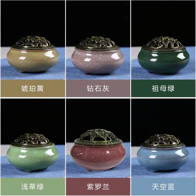 화장실악취제거 단향 모기향 가정용 보탑송곳향 라벤더 타워 향초 홀더 디퓨저 침실 사용 냄새제거 3421671443, 향초 홀더 단독 사들이다 6색 선택가, 탑향