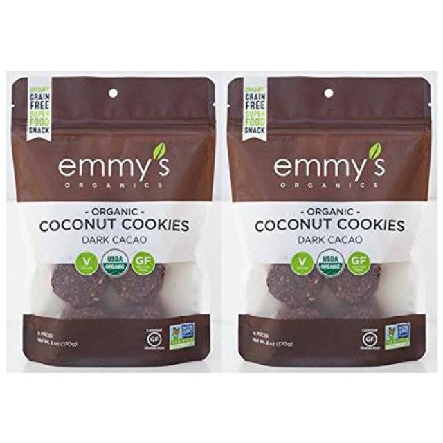 Emmys Organics Coconut Dark Cacao Macaroons 6 ounces (Pack o/7764743, 상세내용참조