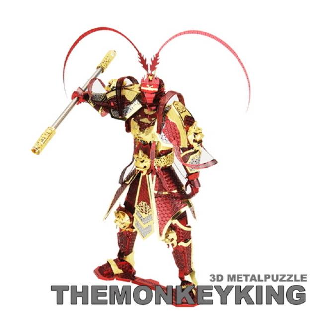 [바보사랑]3D 로봇 메탈퍼즐 미니 손오공(THE MONKEY KING), 1개