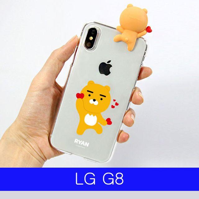 미쁘다[LG G8 카카오 까꿍 클리어 G820 케이스]무료배송