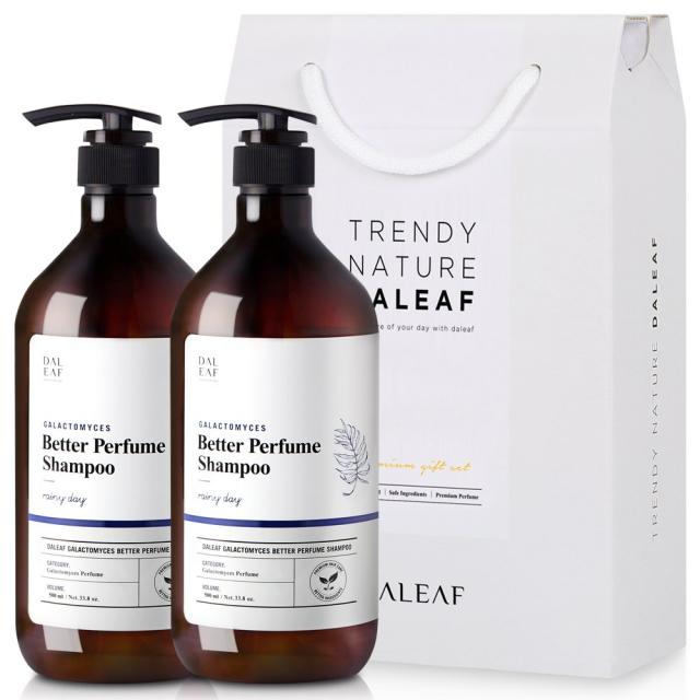 달리프 갈락토미세스 베러퍼퓸 선물세트 샴푸 500ml + 500ml 레이니데이향 1세트, 1개