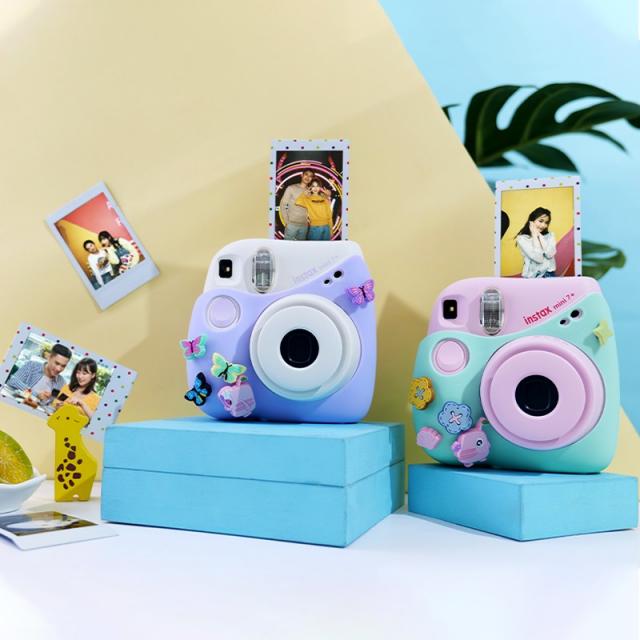 실리콘케이스 FUJIFILM 후지 INSTAXMINI7 한차례 상상 속에서 돌아다니다 카메라 보호 껍데기 2670783356