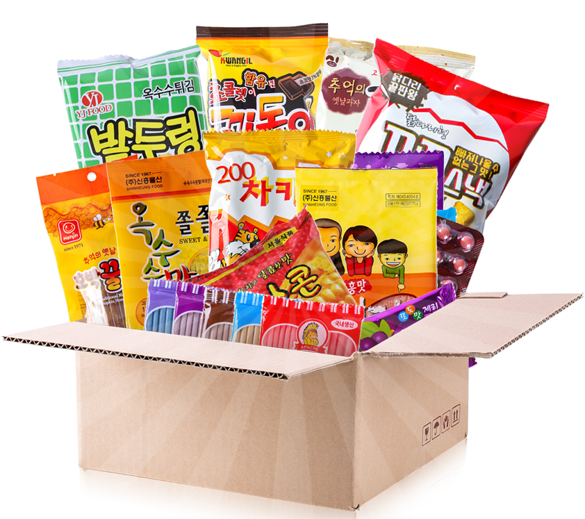 추억의 불량식품 옛날과자세트 사무실간식 국민 주전부리 맛있는 군것질거리 모음, 추억의 불량식품 18종
