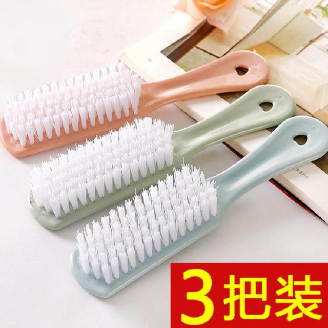 3줌 소프트퍼 장착 플라스틱 쁘띠 브러쉬 슈즈 청소 브러시 신발솔 옷 세탁솔 액시, 1, 가치를 초과 삼포장