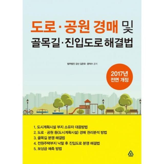 도로, 공원 경매 및 골목길, 진입도로 해결법