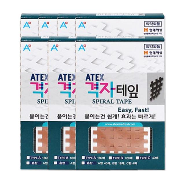 아텍스 격자테이프 C타입 40매입 7개