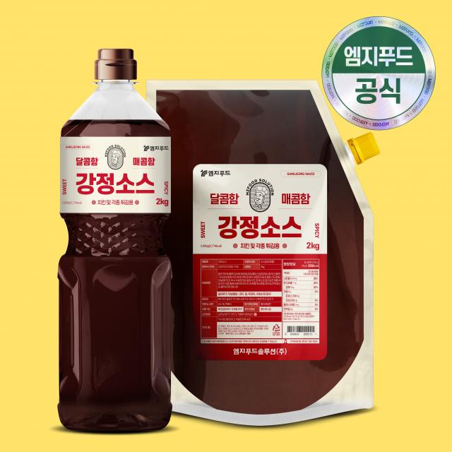 엠지푸드솔루션 강정소스, 페트2kg