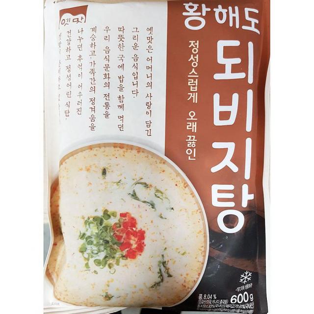 현스토어 간편 즉석 조리식품 황해도 되비지탕 600g X 2 1 EA 즉석탕 찌개