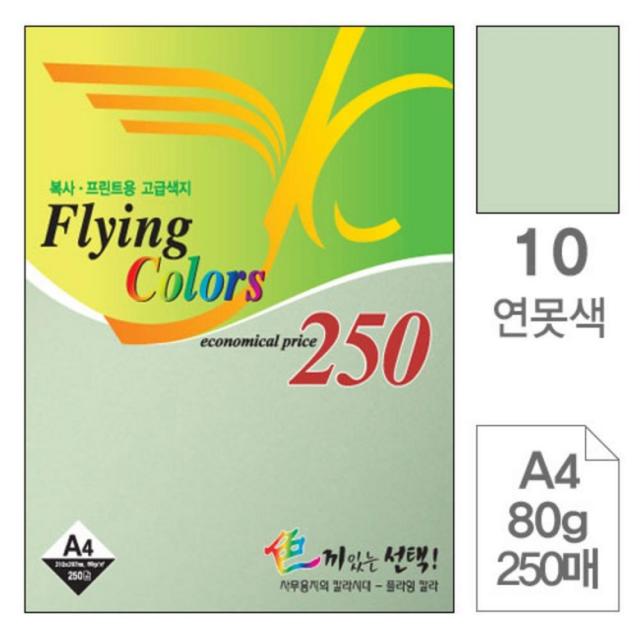 위wiemju_삼원 플라잉 칼라 A4 10 연못색 80g 250매 고급면지 종이 초청장 인쇄 디자인 사무용지 초대장 디자인용 미술지 미술용 색지♥wigogo, ♥sosweettt!!, 단일상품