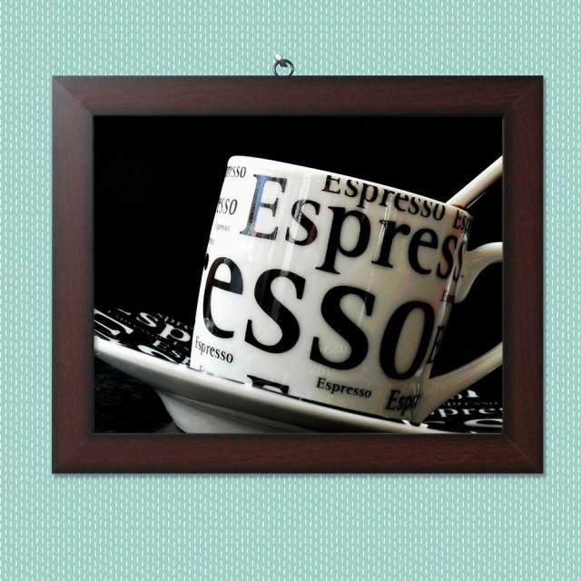 사진액자or그림액자 브라운 카페 명화 인테리어효과Up, 15.생트마리해변의 고깃배 (11x14인치)