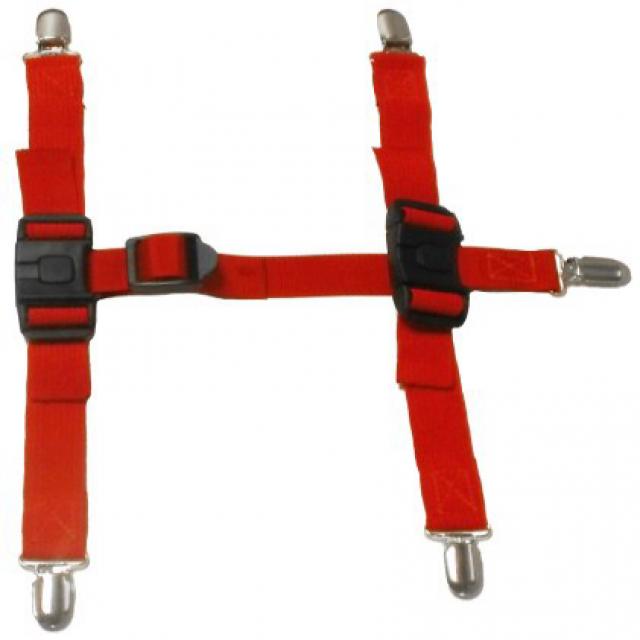 Canine Footwear Suspenders Snuggy Boots for Dog Large Red 송곳니 멜빵 부츠 대형 빨강 개, 1