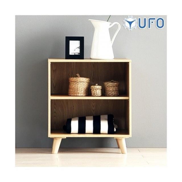 [유에프오] [UFO] UFO 어반 높은 2단 수납장 (오픈형), 색상:월넛
