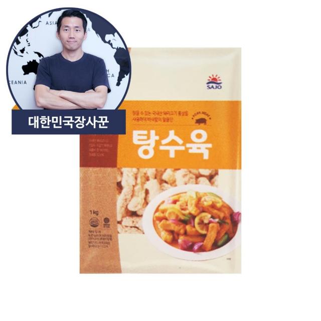 대한민국장사꾼 사조오양 탕수육 1kg, 1개, 1kg