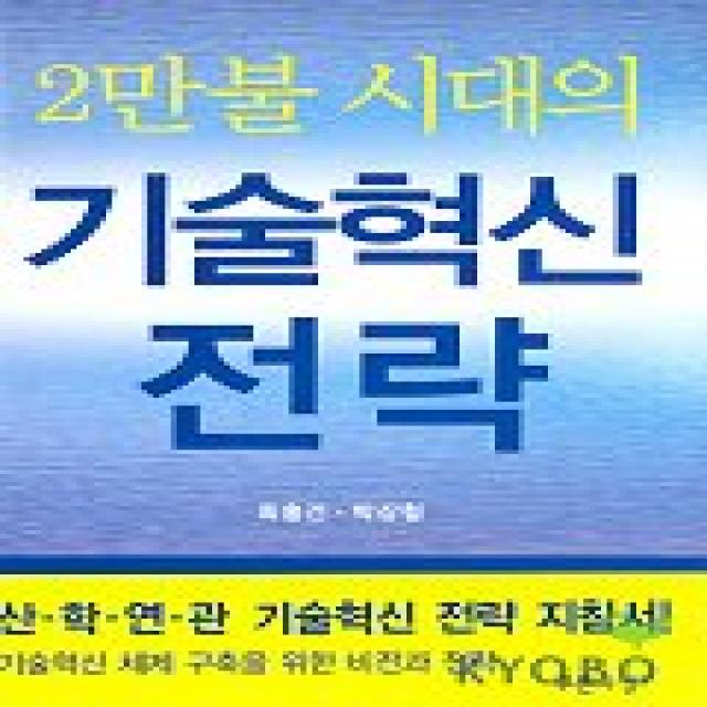 2만불 시대의 기술혁신 전략, 푸른사상